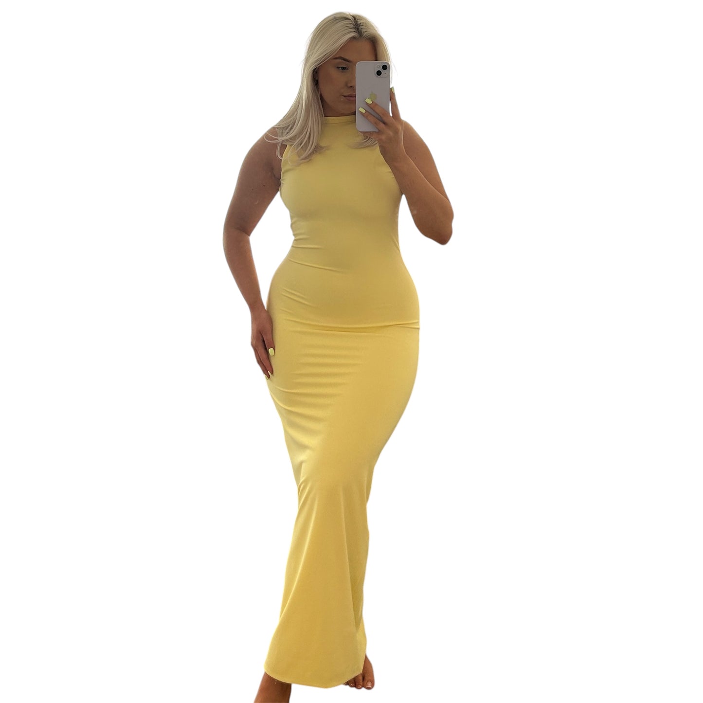 Lemon Maxi Dress