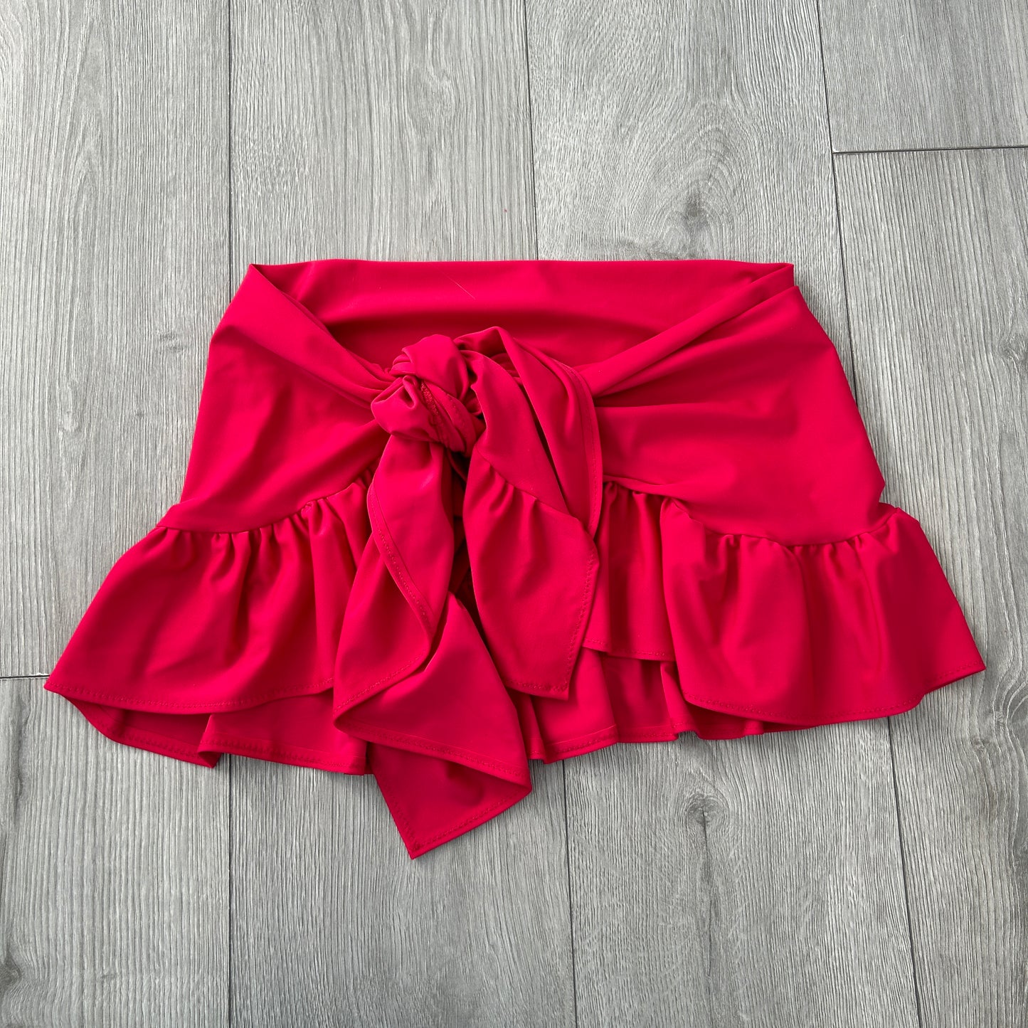 Ruby Frilly Sarong