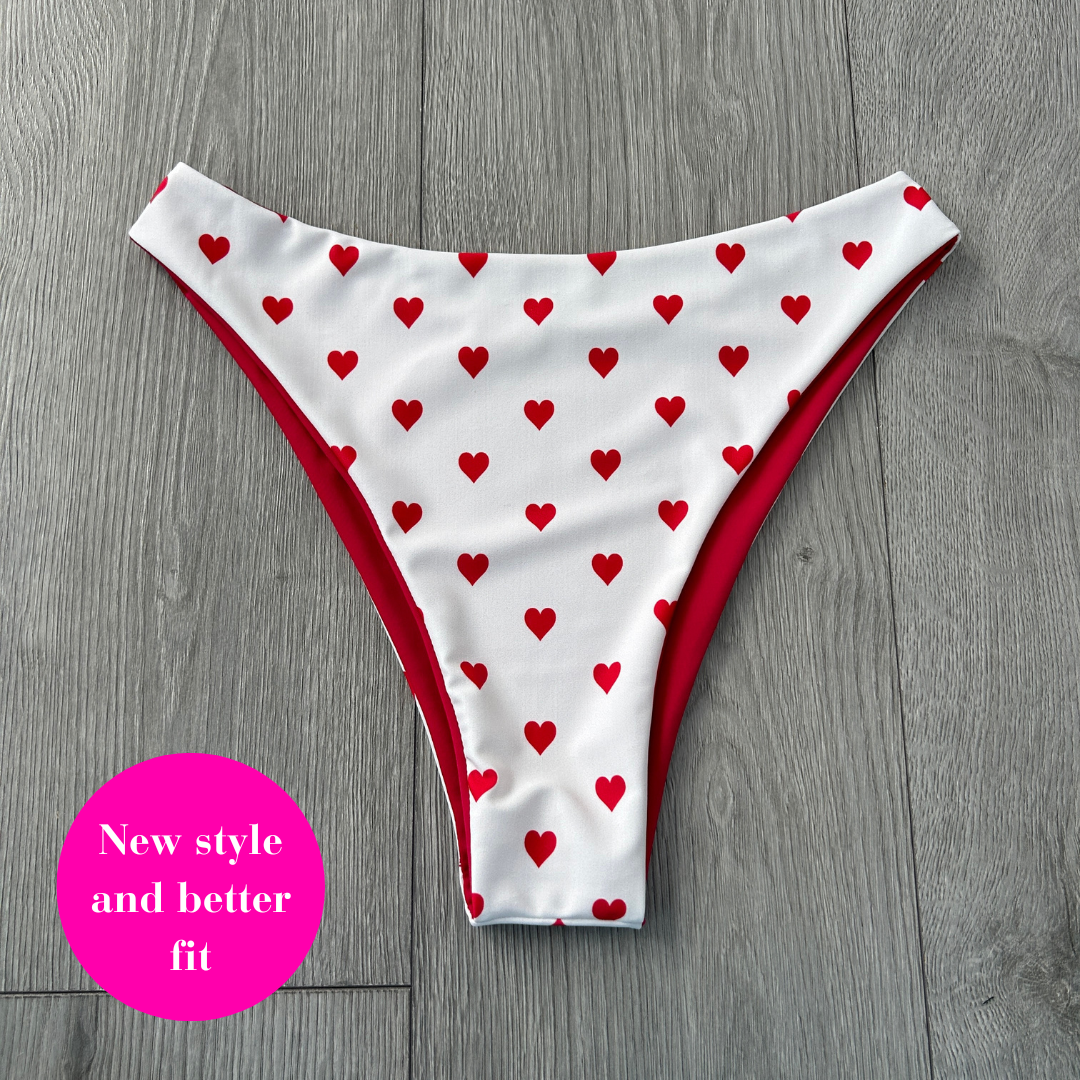 Vienna Mid Rise Cheeky Bikini Bottoms