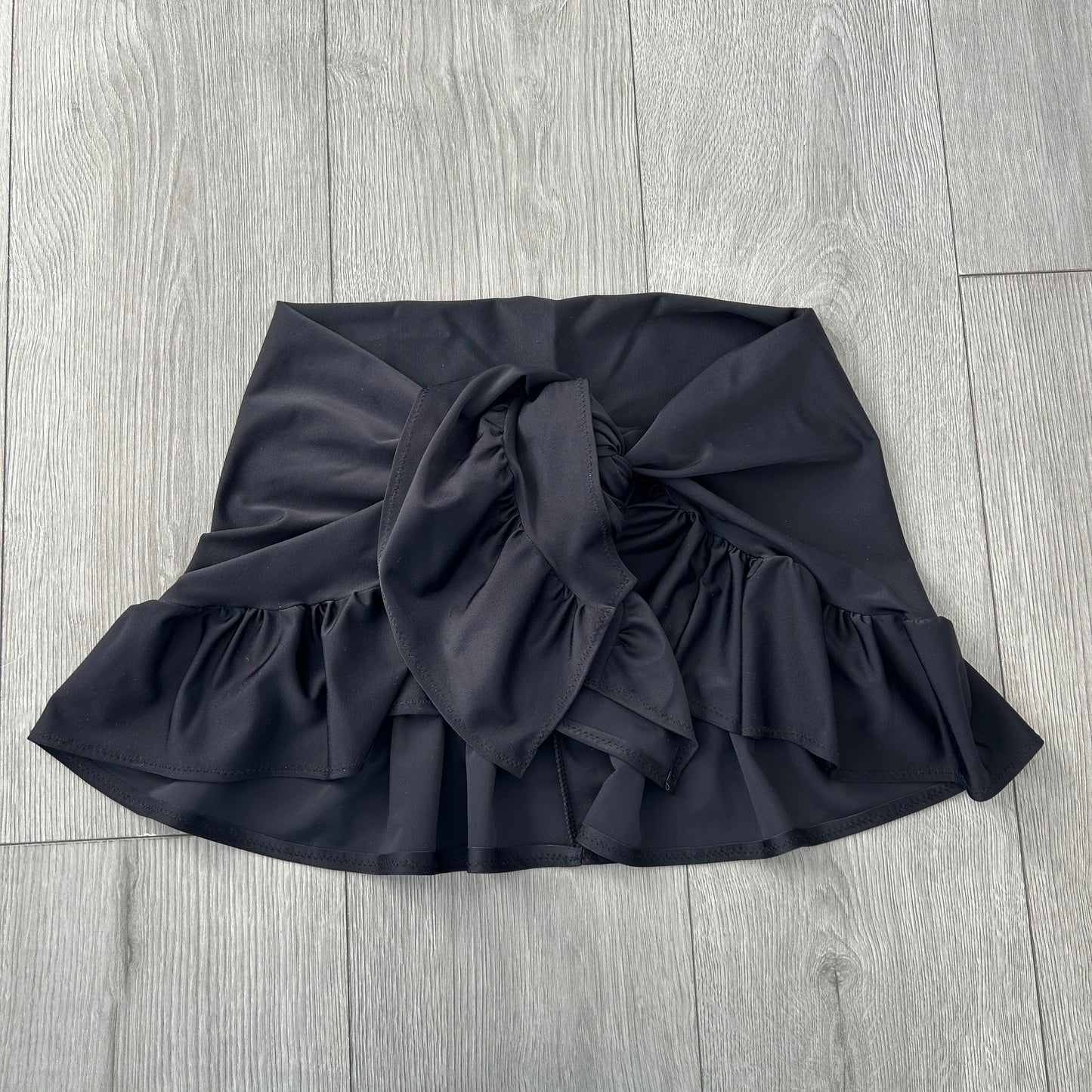 Black Frilly Sarong