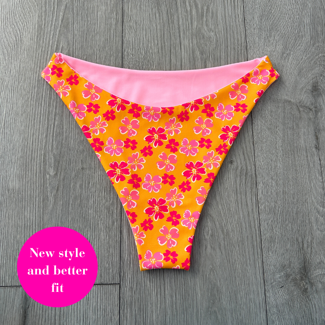 Florida Mid Rise Cheeky Bikini Bottoms