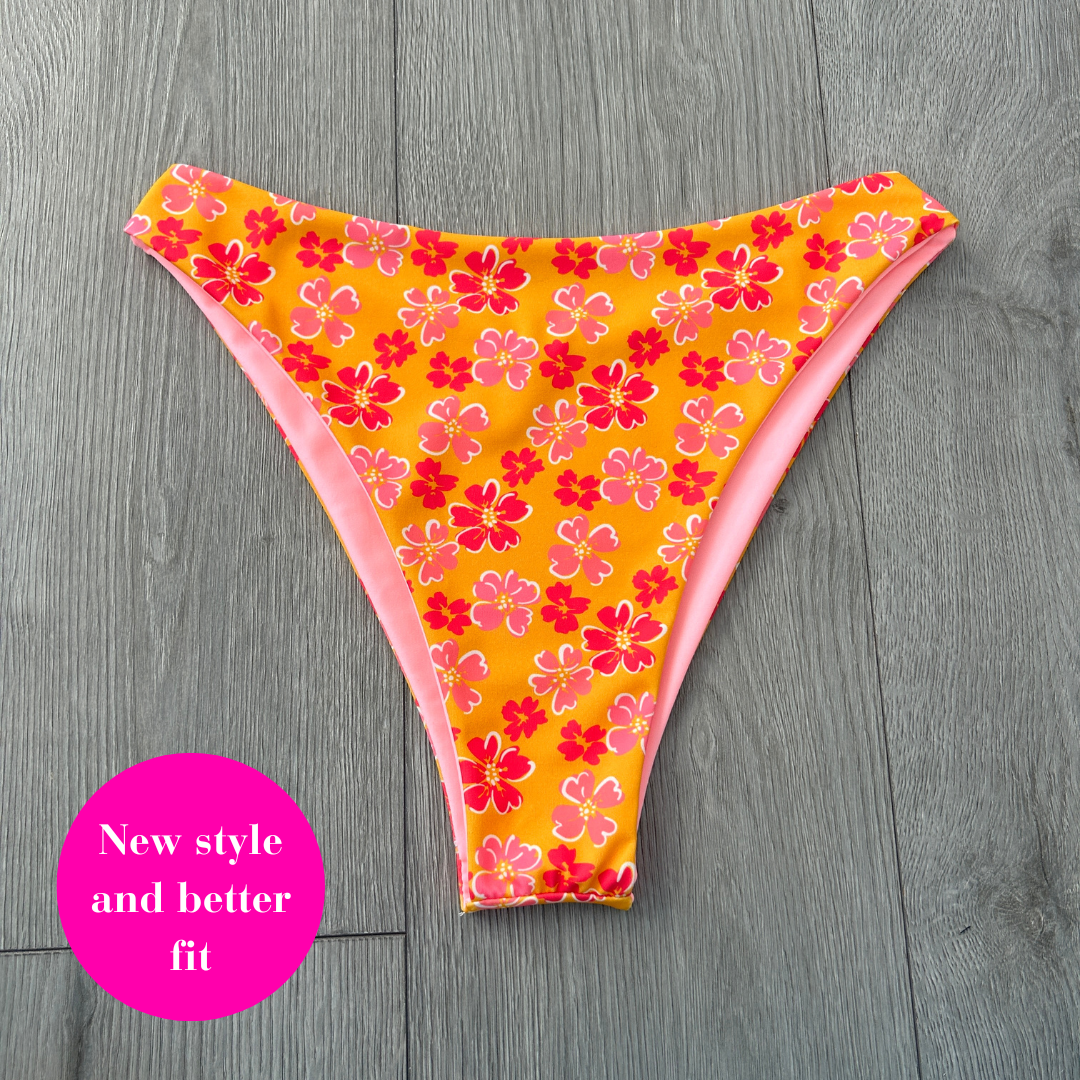 Florida Mid Rise Cheeky Bikini Bottoms