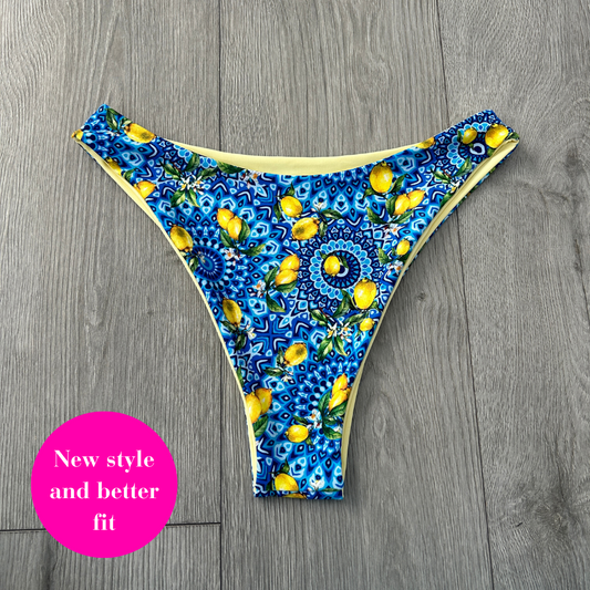 Positano Mid Rise Cheeky Bikini Bottoms