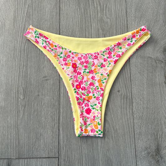 Stockholm Mid Rise Thong Bikini Bottoms