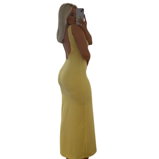 Lemon Maxi Dress
