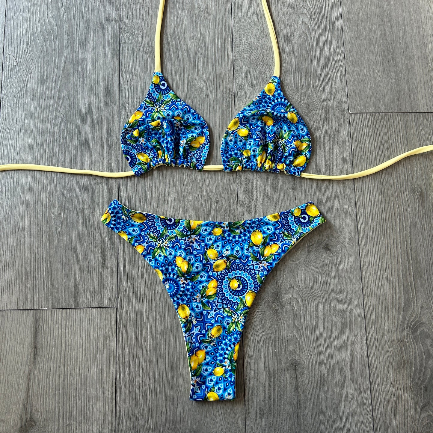 Positano Mid Rise Thong Bikini