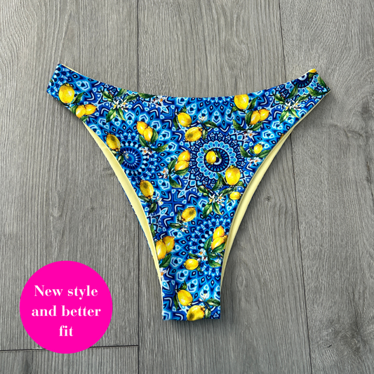 Positano Mid Rise Cheeky Bikini Bottoms