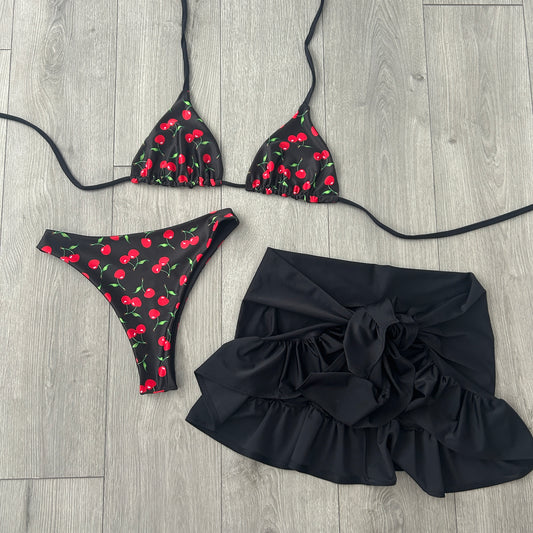 Black Cherry 3 Piece Set
