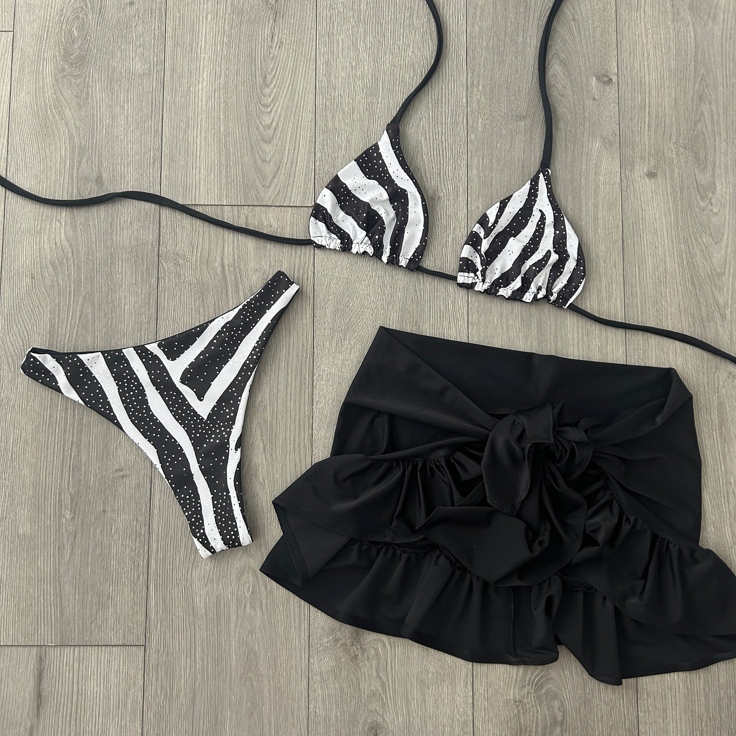Zebra 3 Piece Set