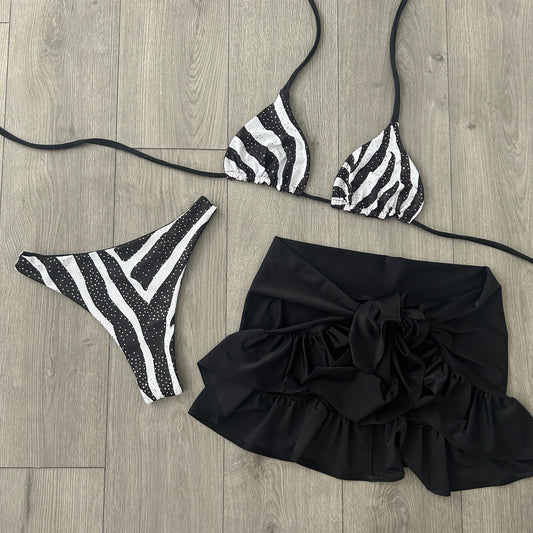 Zebra 3 Piece Set
