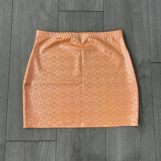 Orange Sparkle Skirt - Size 12