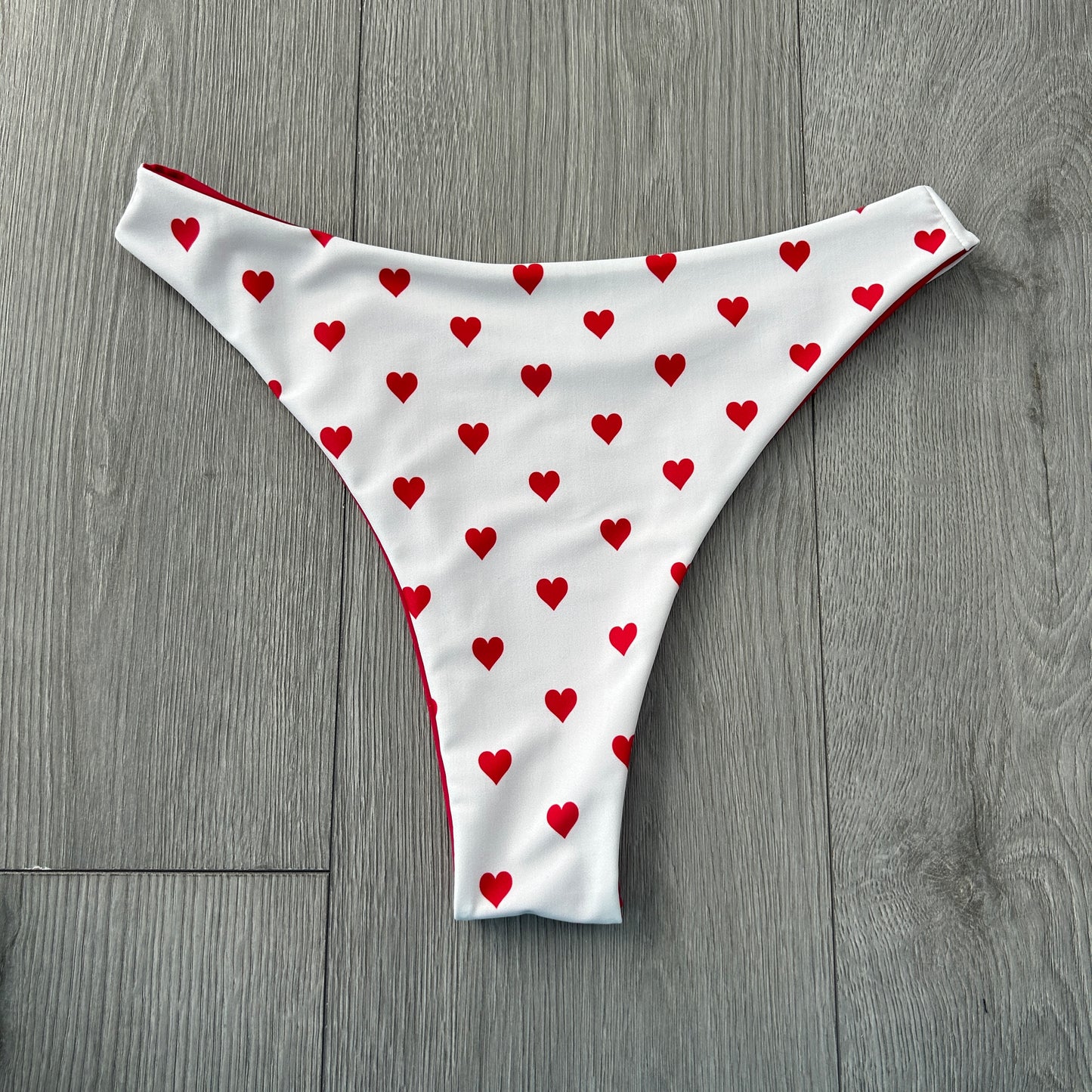 Vienna Mid Rise Thong Bikini Bottoms
