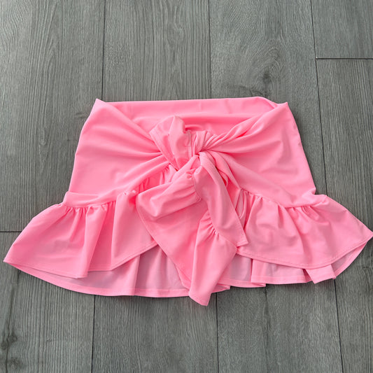 Pink Frilly Sarong