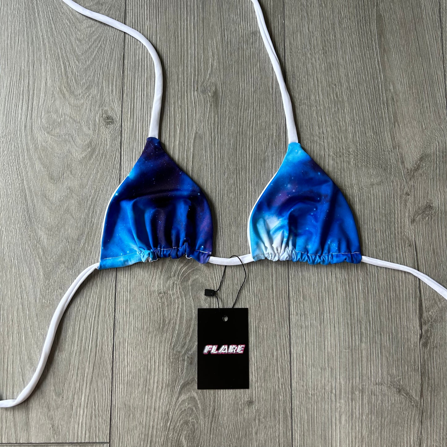 Galaxy Triangle Bikini Top Size 6
