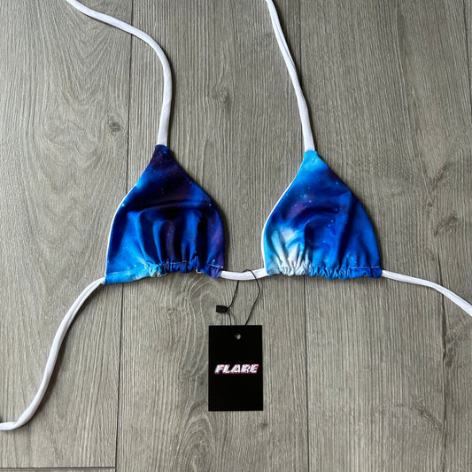 Galaxy Triangle Bikini Top Size 6